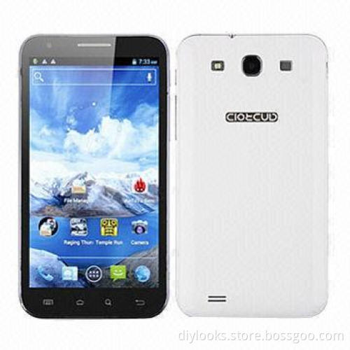 5.7-inch Capacitive Touch Screen Mobile Phone with Wi-Fi, Bluetooth, FM Functions